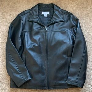 Men’s Calvin Klein Genuine Leather Jacket